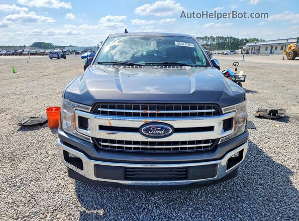 1FTEX1CB2KKC45748 2019 FORD F150 Gray Вид спереду