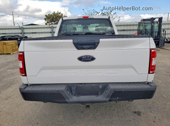 1FTEX1CB4JKF80170 2018 FORD F150 Белый Вид сзади