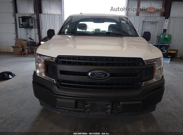 1FTEX1CB5KKD85602 2019 FORD F150 White Դիմացի տեսք