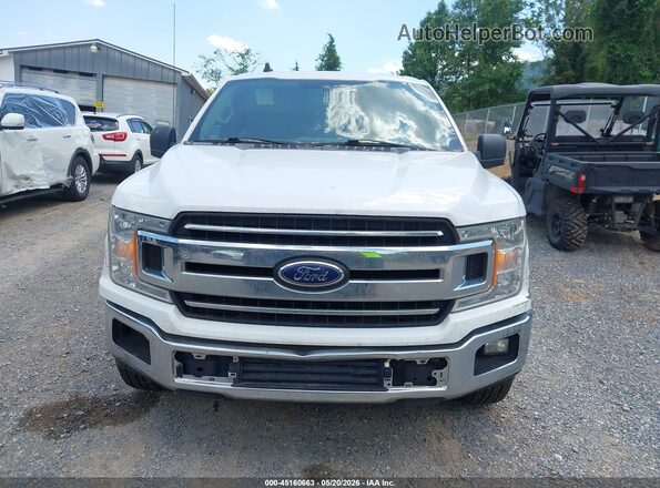 1FTEX1CB6KKD31645 2019 FORD F150 White Vista interior trasera