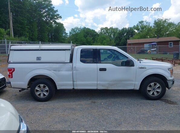 1FTEX1CB6KKD31645 2019 FORD F150 White Vista interior de 360 grados