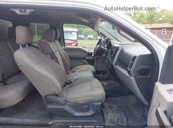 1FTEX1CB6KKD31645 2019 FORD F150 White Vista interior delantera