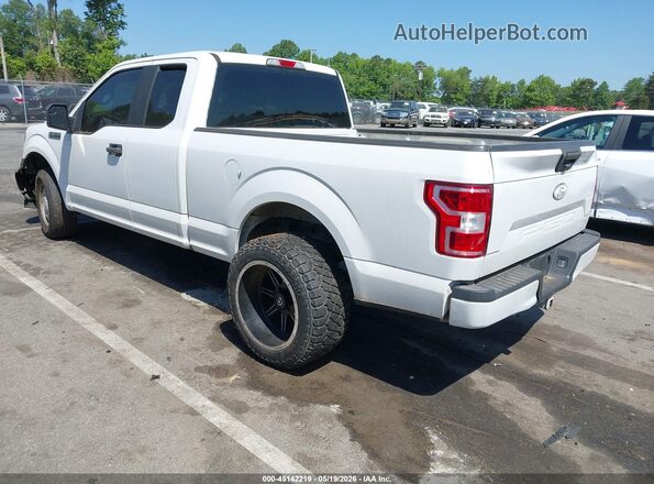 1FTEX1CB9JFE36008 2018 FORD F150 White უკანა მარცხენა
