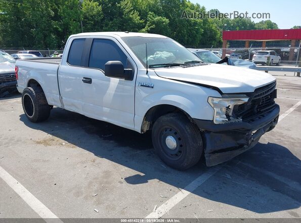 1FTEX1CB9JFE36008 2018 FORD F150 White წინა მარჯვენა