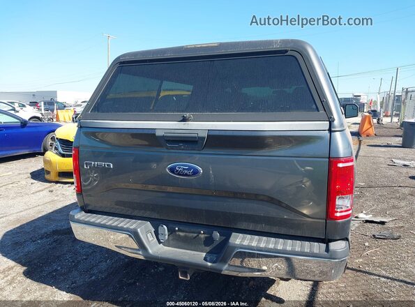 1FTEX1CF2HFA19343 2017 FORD F150 Серый 