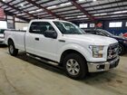 2016 Ford F150 Super Cab White vin: 1FTEX1CF6GKE66554