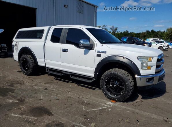 1FTEX1CF6GKF86550 2016 FORD F150 Белый Передняя правая четверть