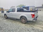 2016 Ford F150 Super Cab Silver vin: 1FTEX1CP0GFD48954