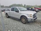 2016 Ford F150 Super Cab Silver vin: 1FTEX1CP0GFD48954
