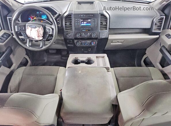 1FTEX1CP0GKF00299 2016 FORD F150 Белый Вид панели приборов