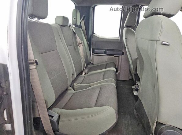1FTEX1CP0GKF00299 2016 FORD F150 Белый Вид задних сидений