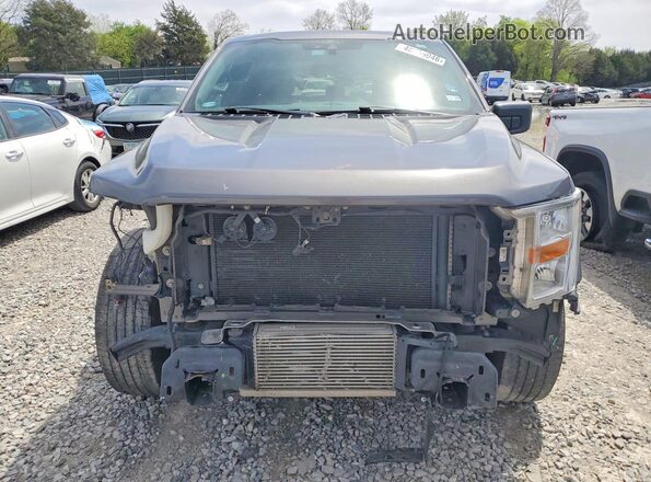 1FTEX1CP2MKE74526 2021 FORD F150 Угольный Вид спереди