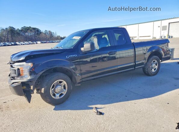 1FTEX1CP3KKC71920 2019 FORD F150 Черный Передняя левая четверть