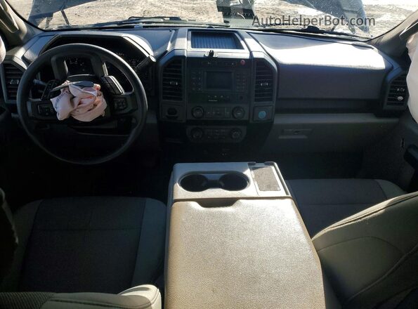 1FTEX1CP3KKC71920 2019 FORD F150 Черный Вид панели приборов