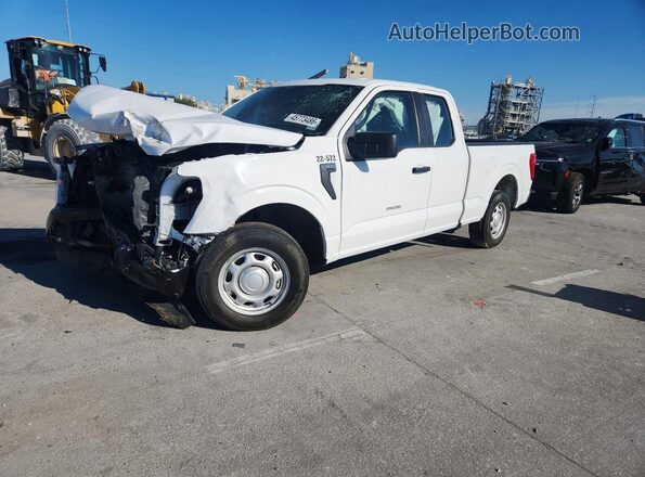 1FTEX1CP3PKF31997 2023 FORD F150 Белый Передняя левая четверть