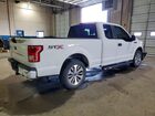 2017 Ford F150 Super Cab White vin: 1FTEX1CP4HFA84526