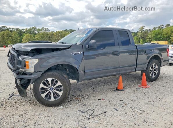 1FTEX1CP4LFA71249 2020 FORD F150 Серый Передняя левая четверть
