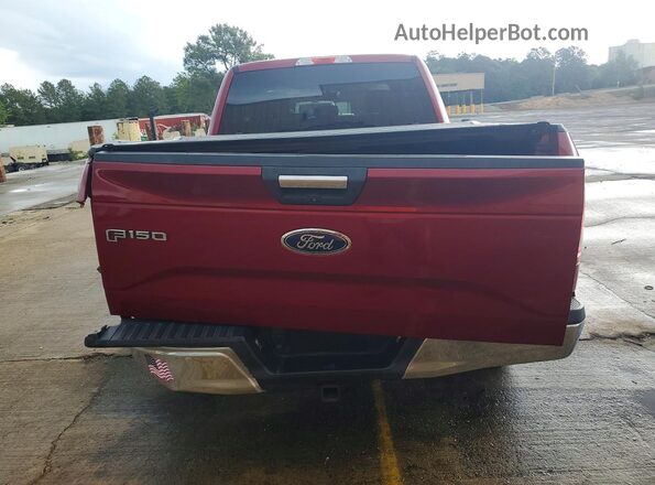 1FTEX1CP5GKG03699 2016 FORD F150 Red Vista trasera