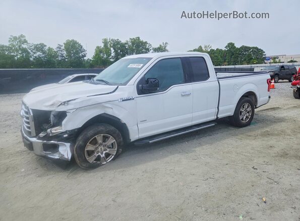 1FTEX1CP6GFD10287 2016 FORD F150 Белый Передняя левая четверть
