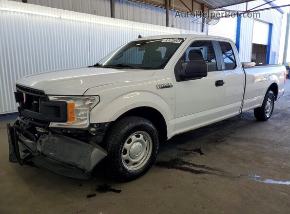 1FTEX1CP6LKE46680 2020 FORD F150 Белый Передняя левая четверть