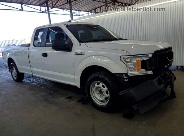 1FTEX1CP6LKE46680 2020 FORD F150 Белый Передняя правая четверть