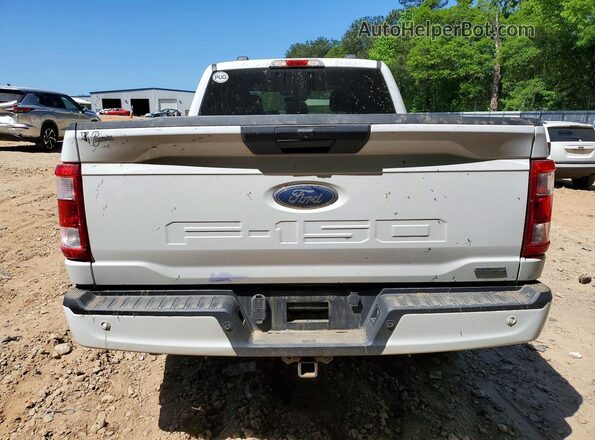 1FTEX1CP6MKE21439 2021 FORD F150 Белый Вид сзади