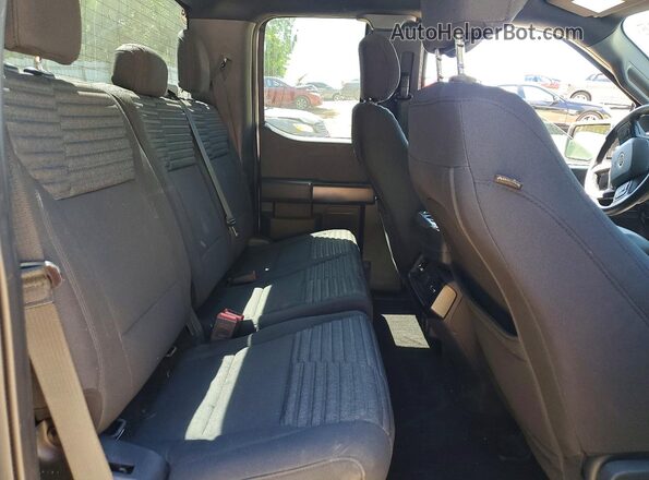 1FTEX1CP6MKE21439 2021 FORD F150 Белый Вид задних сидений