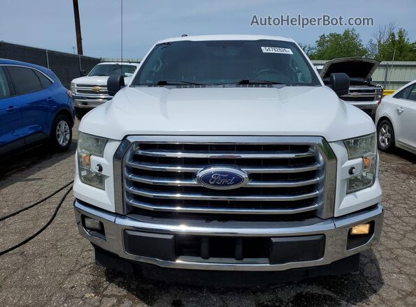 1FTEX1CP7HKC59889 2017 FORD F150 White Вид спереду