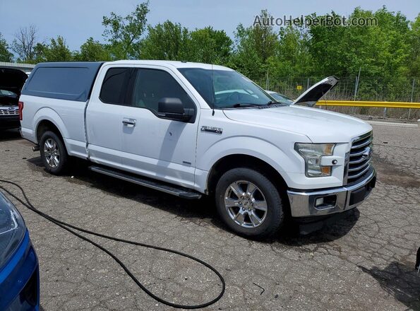 1FTEX1CP7HKC59889 2017 FORD F150 White Передня права чверть
