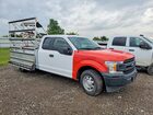 2018 Ford F150 Super Cab Red vin: 1FTEX1CP8JKE49920