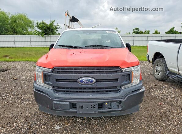 1FTEX1CP8JKE49920 2018 FORD F150 Red Вид спереду
