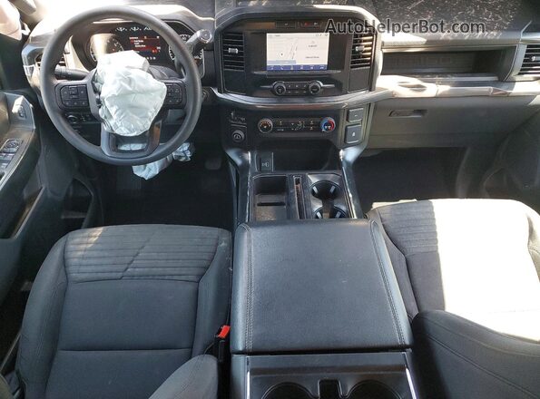 1FTEX1CP8PKD76718 2023 FORD F150 Серый Вид панели приборов
