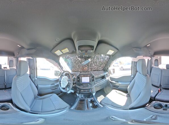 1FTEX1CP8PKD76718 2023 FORD F150 Серый Панорамный вид салона 360°