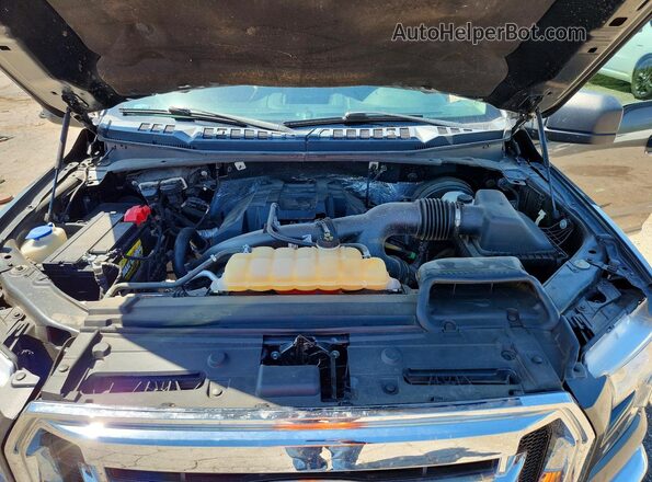 1FTEX1CPXGKG05271 2016 FORD F150 Gray Vista interior trasera