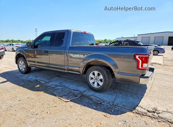 1FTEX1CPXGKG05271 2016 FORD F150 Gray Trasero izquierdo