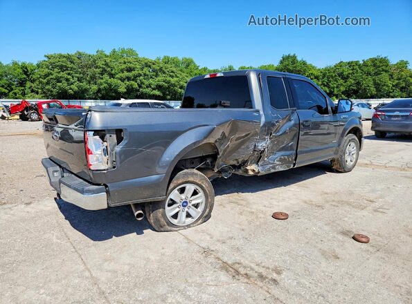 1FTEX1CPXGKG05271 2016 FORD F150 Gray Trasero derecho