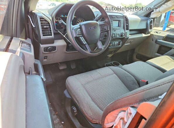 1FTEX1CPXGKG05271 2016 FORD F150 Gray Vista del salpicadero