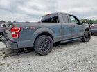 2018 Ford F150 Super Cab Gray vin: 1FTEX1CPXJFB64449