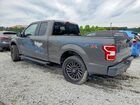 2018 Ford F150 Super Cab Gray vin: 1FTEX1CPXJFB64449