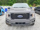2018 Ford F150 Super Cab Gray vin: 1FTEX1CPXJFB64449