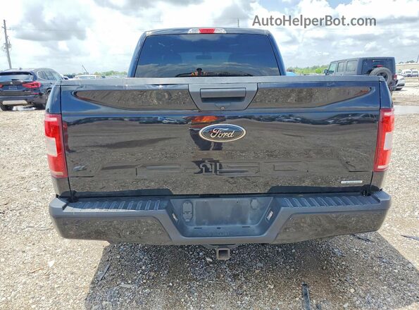 1FTEX1CPXKKF09522 2019 FORD F150 Черный Вид сзади