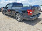 2019 Ford F150 Super Cab Черный vin: 1FTEX1CPXKKF09522