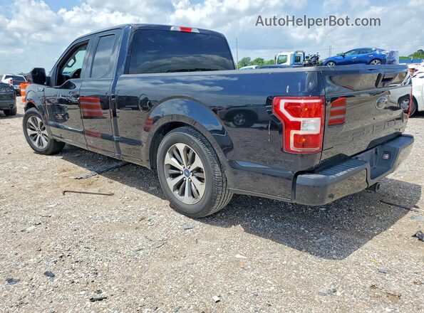 1FTEX1CPXKKF09522 2019 FORD F150 Черный Задняя левая четверть