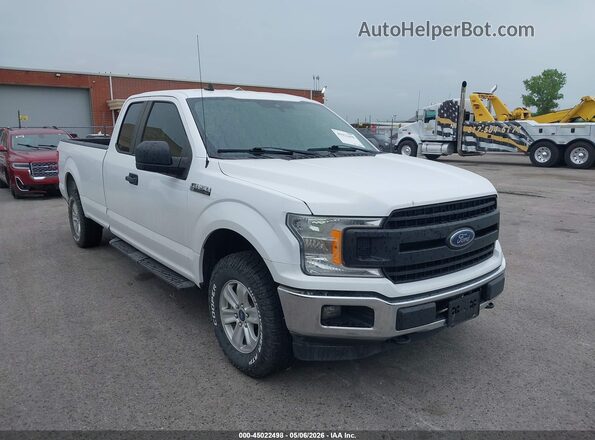 1FTEX1E57LKD02728 2020 FORD F150 Белый Передняя правая четверть