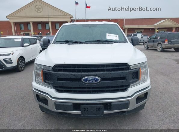 1FTEX1E57LKD02728 2020 FORD F150 Белый Вид щитка приборов