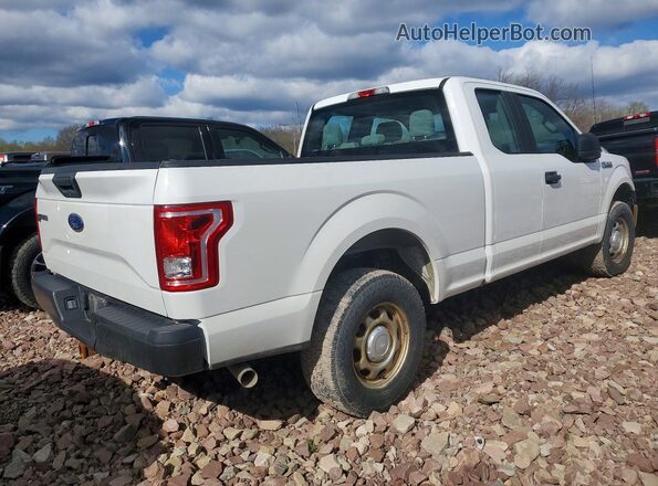 1FTEX1E81HFA54390 2017 FORD F150 Белый Задняя правая четверть