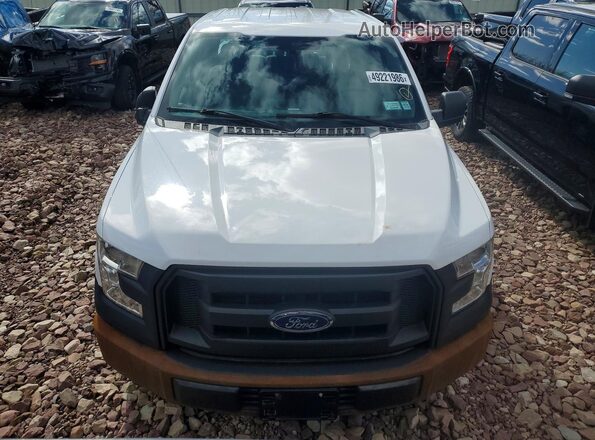 1FTEX1E81HFA54390 2017 FORD F150 Белый Вид спереди