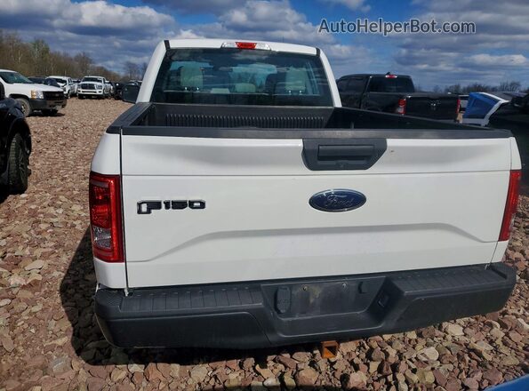 1FTEX1E81HFA54390 2017 FORD F150 Белый Вид сзади