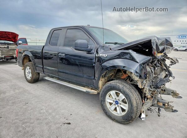 1FTEX1EB0JKD80383 2018 FORD F150 Черный Передняя правая четверть