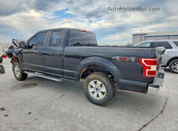 1FTEX1EB0JKD80383 2018 FORD F150 Черный Задняя левая четверть